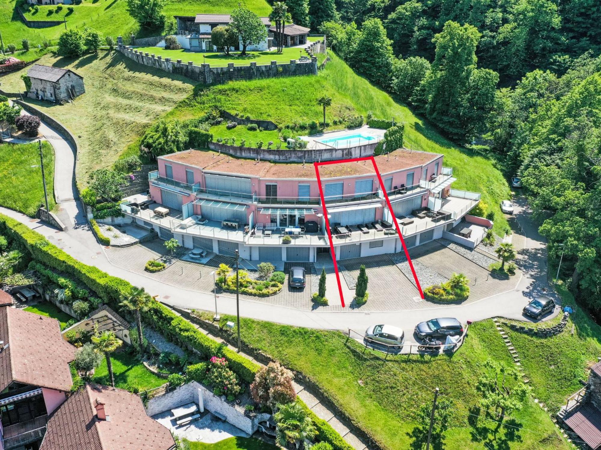 Apartment Vista Lago Maggiore 1-Floor Left By Interhome Gambarogno Buitenkant foto